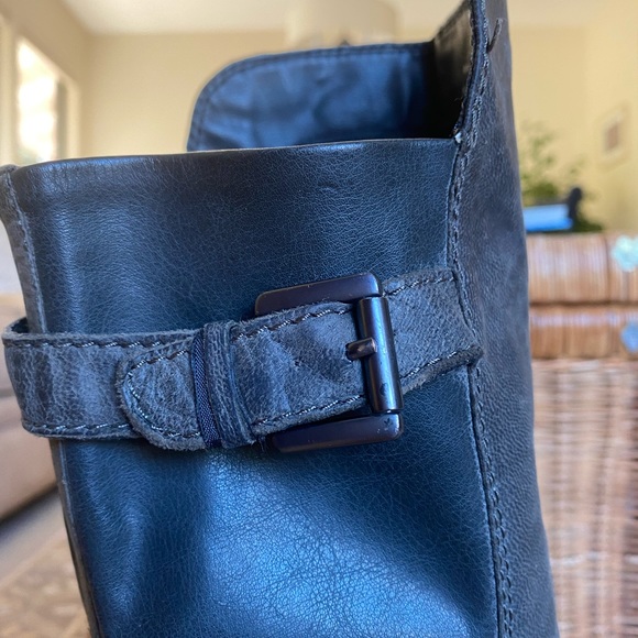 Haleena Grey Steve Madden Knee High Riding Boot - Picture 2 of 6